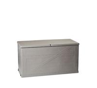 Coffre de rangement multibox WOOD taupe 420 litres Gris