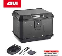 Baule Valigia GIVI ALP44B Aluminium Noir Bauletto GIVI Avec Plaque Monolock 44LT