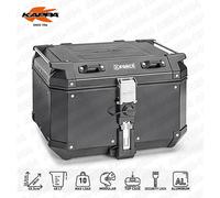 Baule Valise Topcase Monokey Kappa K'Force Aluminium Noir 48 Litres KFR480B