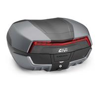 Baulet Monokey GIVI V58 MAXIA 5 Graphite Rouge 58L