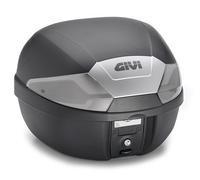 Bauletto GIVI B29NT2 Noir Gauffré Fumé Avec Plaque Et Kit Universel