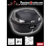 Bauletto Givi B37 NT Tech Support Plaque Kymco Xciting R 300 500 I - 09-11