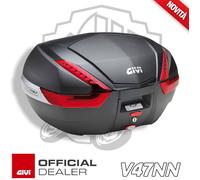 Bauletto GIVI Noir 47 Litres Deux Casques Modulaires Intégraux MONOKEY