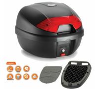Givi K30N Monolock Top Case, 30 L, Noir gaufré