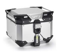 Givi Trekker Outback Evo Smart, topcase Monokey 42 l Argent Argent
