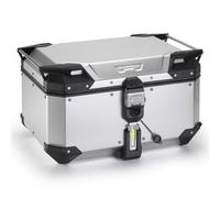 Givi Trekker Outback Evo Smart Anodised 58l Monokey® Obkev58aa Top Case Argenté