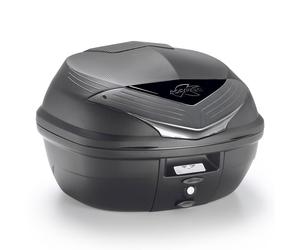 Bauletto Monolock KAPPA K355 TECH Noir Fumé 35L