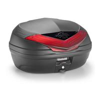 Bauletto Monolock KAPPA K466 URBAN Noir Rouge 46L