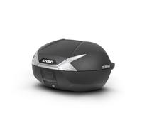 Shad Top case SH47 Catadioptre Blanc