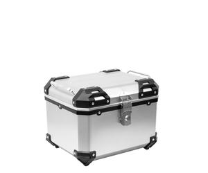 Bauletto X-PLOR 30 L En Plastique Argent Avec Plaque Universelle