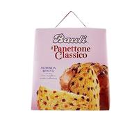 Bauli Il Panettone Classico Lot de 4 gâteaux de Noël avec raisins secs et fruits confits 700 g
