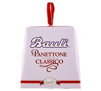 Bauli Il Panettone Classico Lot de 10 gâteaux de Noël avec raisins secs et fruits confits 90 g