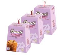 Bauli - Lot 3x Panettone mignon classique - Boîte 90g