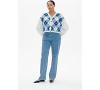 Baum und Pferdgarten Cornelie Cardigan Federal Blue Check Taille: M | Pulls Outlet | Femme | Bleu