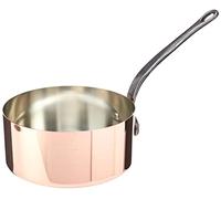 Baumalu 201026 Casserole en Cuivre et Manche en Fonte - 20 cm, Orange