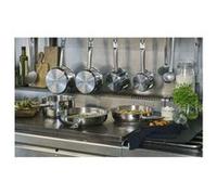 BAUMALU Casserole Primo 20 Ø20 cm Inox - Tous feux (dont induction) - Triple fond diffuseur