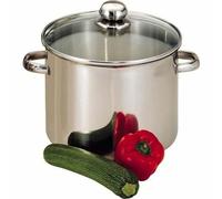 BAUMALU Caterer en acier inoxydable + couvercle en verre - 24 cm