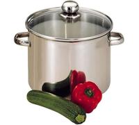 BAUMALU Caterer en acier inoxydable + couvercle en verre - 30 cm