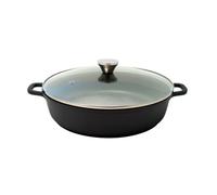 Cocotte en fonte 32cm 5l noir 384940