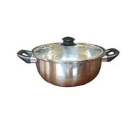 BAUMALU - Friteuse inox - 26 cm -capacité 4.8 L