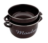 BAUMALU Marmite à moules 18 cm Noire