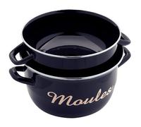 BAUMALU Marmite à moules 24 cm Noire