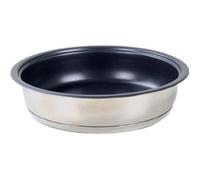 Baumalu Moule à Tarte Tatin Ø24 cm – Acier inoxydable, Anti-adhérent 3 couches, Induction, Argenté