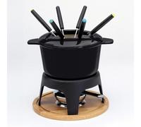 Service À Fondue Bourguignonne Caquelon Noir 17cm* - 71747