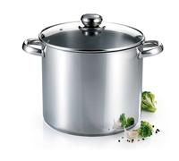 BAUMALU Traiteur inox + couvercle verre - 28 cm