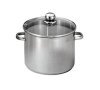 Baumalu Traiteur inox 30 cm – avec couvercle en verre – modèle 342655