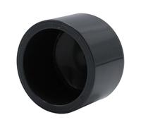 Baumaxxe Bouchon PVC-U à coller I Embout pression pour tuyau PVC 40 mm I Raccord d’obturation étanche I Piscine aquarium étang évacuation arrosage I bm074