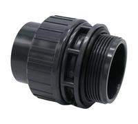 Baumaxxe conector de PVC con conexión roscada y junta tórica | 50 mm x 1 ½ pulgada | bm163