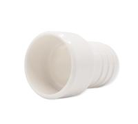 Baumaxxe Douille de tuyau en ABS - 50 mm x 38 mm - Manchon adhésif - Raccord de tuyau - Raccord en ABS avec douille pour piscine, étang et jardin