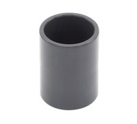 Baumaxxe Manchon PVC-U à coller avec butée interne PN16 I 25 mm 3/4 pouce gris I raccord droit pour tube pression piscine arrosage bassin aquariophilie I bm255