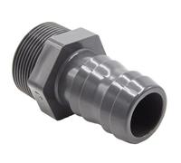 Baumaxxe Raccord cannelé PVC 1 1/2 pouce à 40 mm - bm027