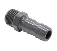Baumaxxe Raccord cannelé PVC 18 mm x 1/2" - bm023