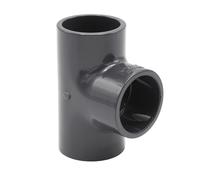 Baumaxxe Té PVC-U 40 mm PN16 Gris 90° à Coller - bm066