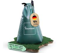 baumbad | 1 sac d'irrigation pour arbres pour un système d'irrigation à long terme | Sac à eau robuste de 75 litres/sac d'irrigation, en PVC résistant aux UV, support de plantes pour les étés chauds