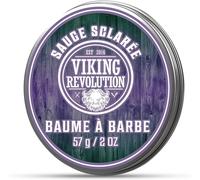 Baume À Barbe À La Sauge Sclarée Avec Huiles D'argan & Jojoba - Coiffe, Renforce & Adoucit Barbes & Moustaches - Cire Après-Shampoing Sans Rinçage Pour Homme[Z473]