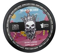 Baume à barbe - MAN'S BEARD - Canne à Sucre - 90 ML - Ingrédients naturels - Parfum sucré