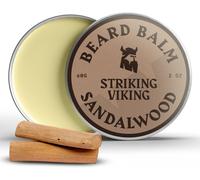 Baume À Barbe Pour Homme \U2013 Après-Shampooing Et Beurre Coiffant Sans Rinçage Avec Huiles Naturelles D'argan Et De Jojoba \U2013 Renforce Et Adoucit \U2013 Bois De Santal, 60g (Lot De 1)[Z251]