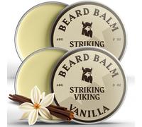Baume À Barbe Pour Hommes - Conditionneur À Barbe Sans Rinçage Avec Beurre De Karité, Huiles D'argan Et De Jojoba (Vanille (Lot De 2))[Z250]