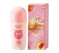 Baume à bille pour les pieds - 60 ml pour enlever les callosités et les pieds, crème pour les pieds secs et craquelés, crème de soin des pieds pour des pieds sains, exfoliation douce, saveur pêche