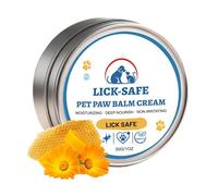 Baume À Coussinets Pour Chien,30 g apaisante pour coussinets crevassés de chat | Baume à pattes sans danger en cas de léchage - Pour Races Moyennes Grandes Chat Crevasses Pieds Douceur Randonnée Voyag