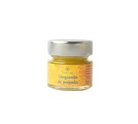 Baume à la propolis (10%) - 30 ml - BIO. Pommade régénératrice de la peau pour le visage et le corps. Conditionné dans un pot en verre avec couvercle métallique, très résistant aux chocs.