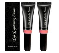 Baume À Lèvre Éclaircissant Pour Fumeurs Et Non-Fumeurs, 2x10ML Éclaircissement Des Lèvres Sombre, Baume À Gommage, Surligneur, Hydratation Profonde