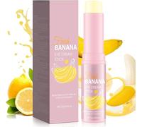 Baume à lèvres à la banane avec rétinol, vitamine C et E, formule anti-âge pour les cernes, les poches et les rides fines, traitement hydratant pour le contour des yeux (1PC)