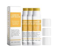 Baume à Lèvres Au Citron Et Au Curcuma, Baume à Lèvres Au Curcuma ÉClaircissant Pour Les Lèvres Foncées, Exfoliant, Adoucissant Et Hydratant (3)