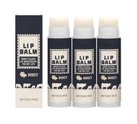 Baume à lèvres au suif de bœuf, baume à lèvres au miel, sébum naturel et cire d'abeille - Pour peaux sèches, sensibles et matures - Soin hydratant intense