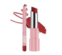 Baume à Lèvres Coloré, Crayon de Couleur Lipliner Imperméable, Baume à Lèvres Mat Non Collant Augmentant Le Volume Nourrissant Pour Le Maquillage Quotidien Par Temps Froid